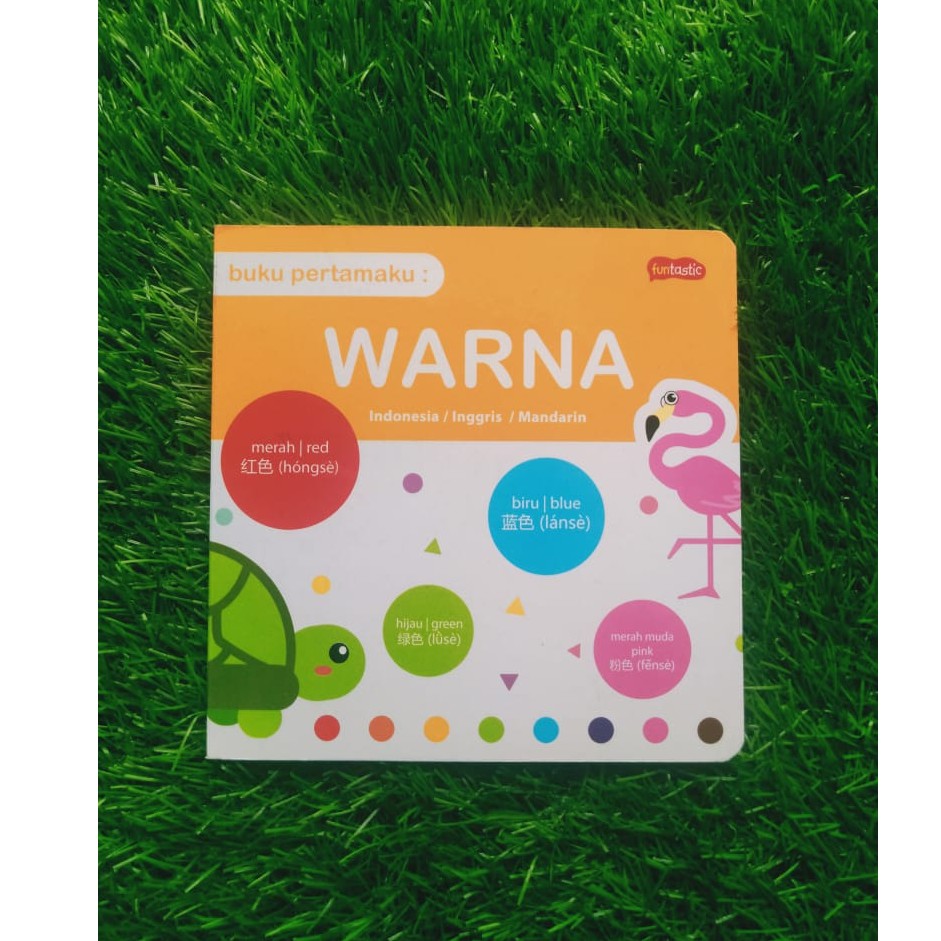 Buku anak WARNA - INDONESIA/INGGRIS/MANDARIN