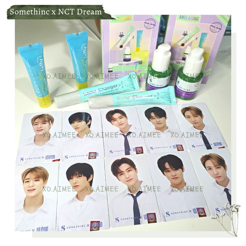 Somethinc x NCT Dream Jaemin Jeno Jisung Renjun Chenle Something Game Changer Retinol Low pH Gentle 