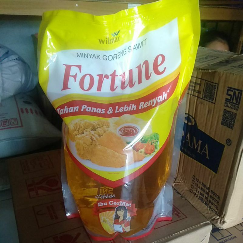 

minyak goreng Fortune 2 litar