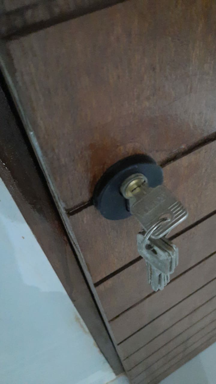 Escutcheon Dekkson Escn 855 Black Cover Tutup Ring Kunci Silinder