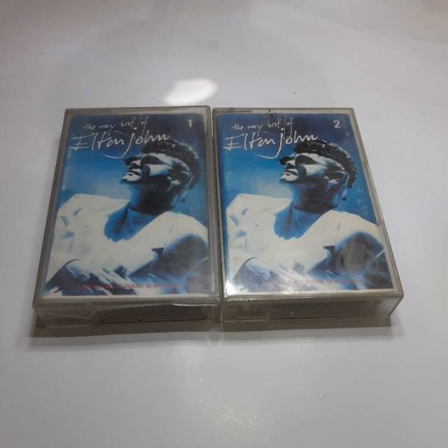 Kaset ELTON JOHN 100%Original Rekaman studio