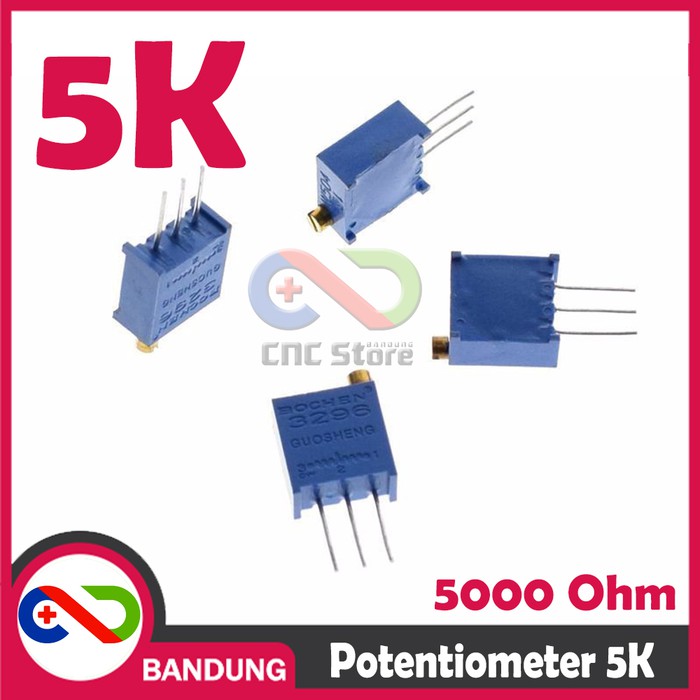 POTENSIOMETER 5K POTENTIOMETER POTENSIO TRIMPOT MULTITURN VR 329