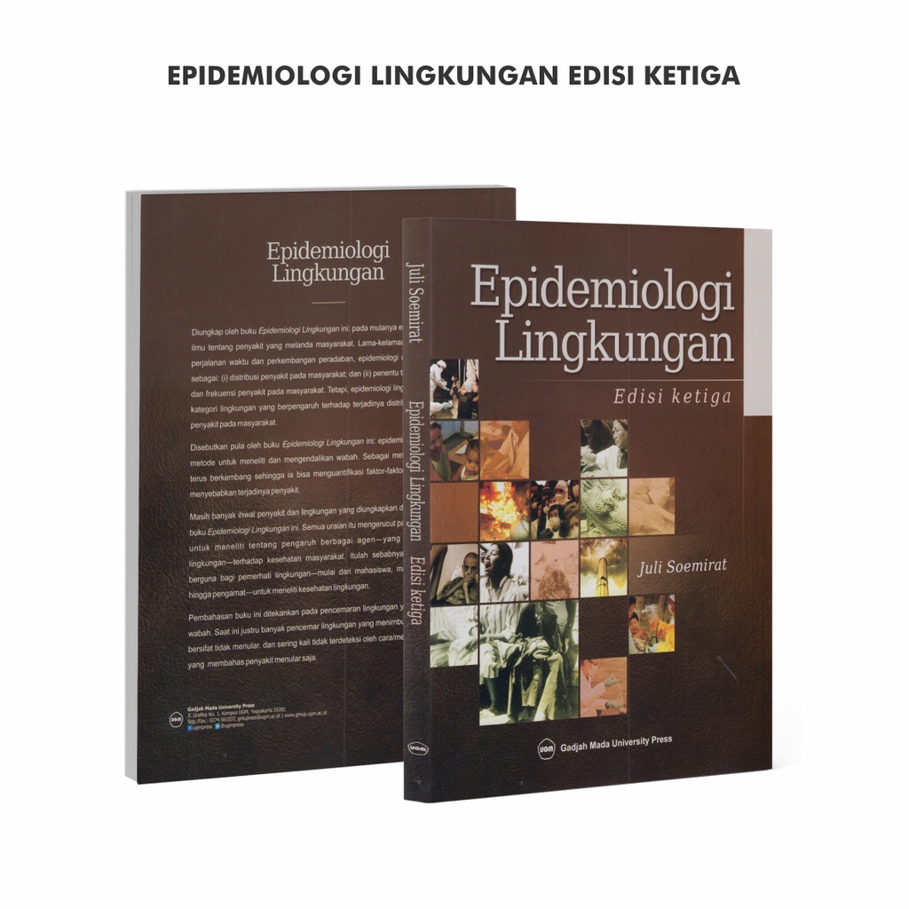 Jual Buku Epidemiologi Lingkungan Buku Kesehatan Lingkungan Edisi