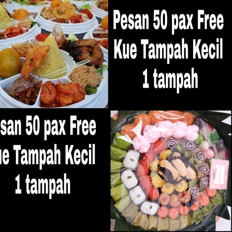 

Penjualan khusus Tumpeng Mini Sekat Plus Buah