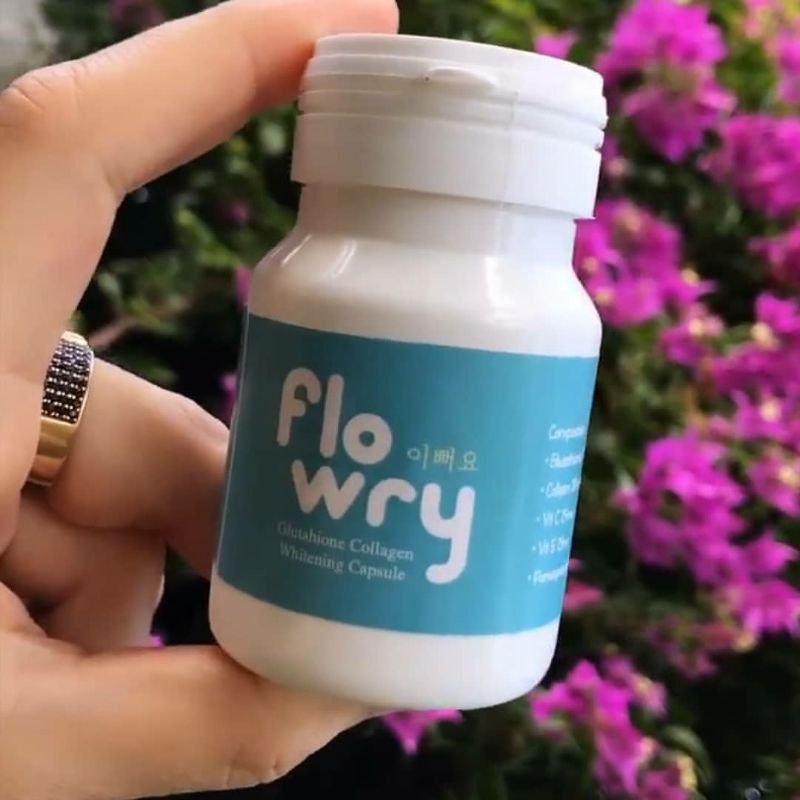 TERMURAH Hott ||√ PEMUTIH BADAN FLOWRY WHITENING CAPSULE / COLLAGEN

FLOWRY WHITENING CAPSULE / COLL