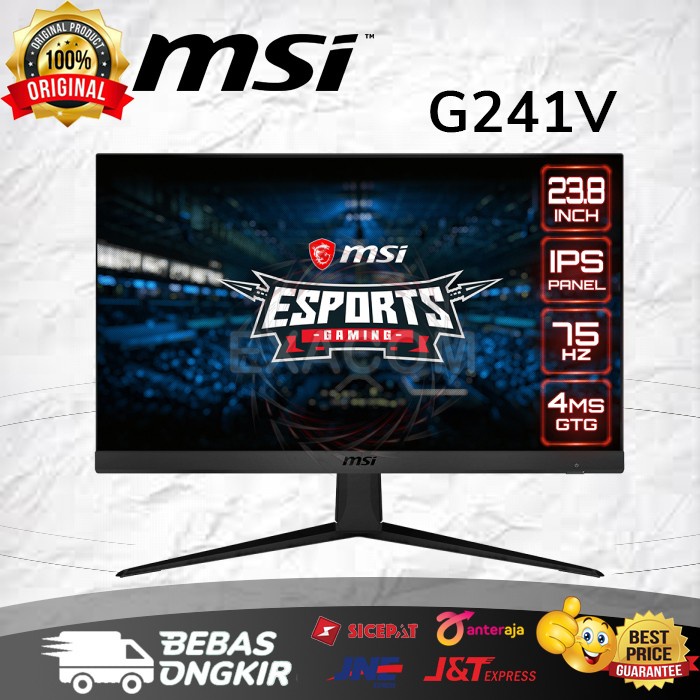 Monitor Gaming LED MSI Optix G241V 75Hz IPS Freesync - 23.8" FHD