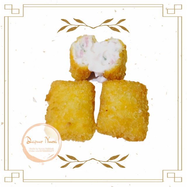 

RISOL MAYONAISE MELER RISOL MAYO SMOKE BEEF BY DAPUR NURA