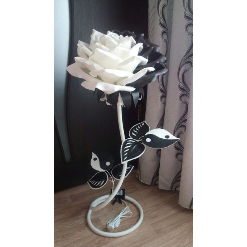 bunga lampu, standing lampu,standing flower,lampu hias