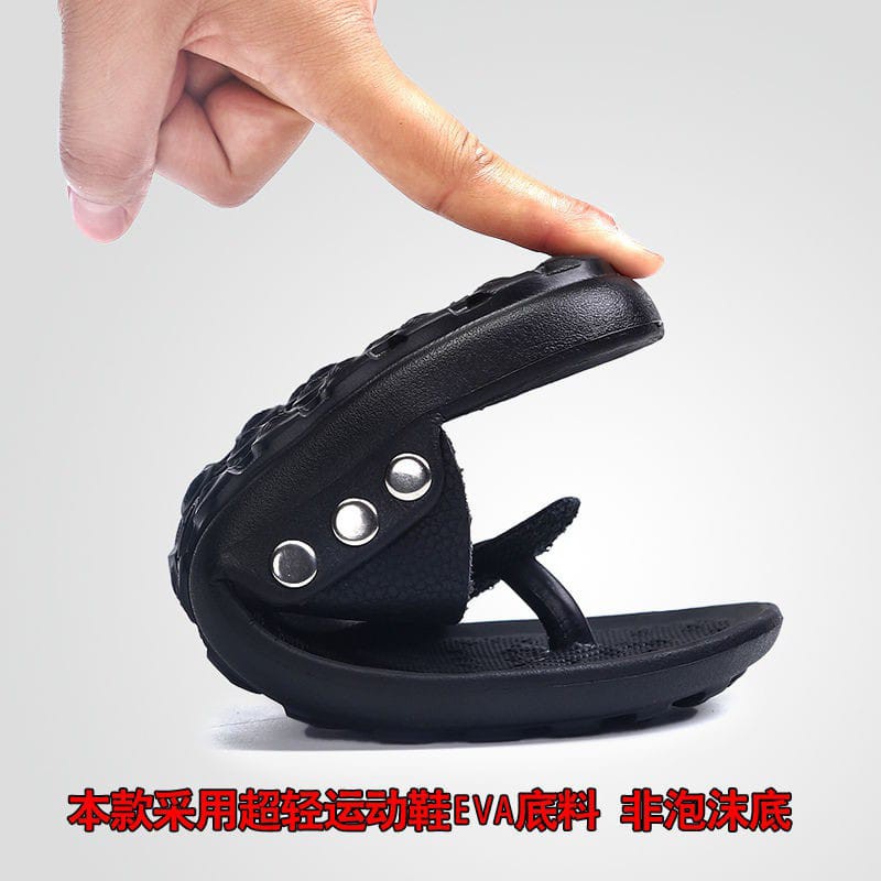 Sandal Kulit TERLARIS Sandal model terbaru JNC 6 impor asli karet