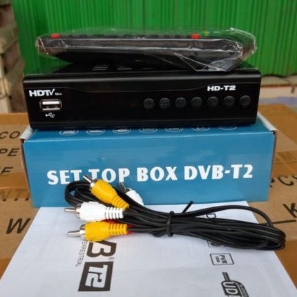 STB SET TOP BOX DVB T2 RECIVER SIARAN TV DIGITAL LUBY 03