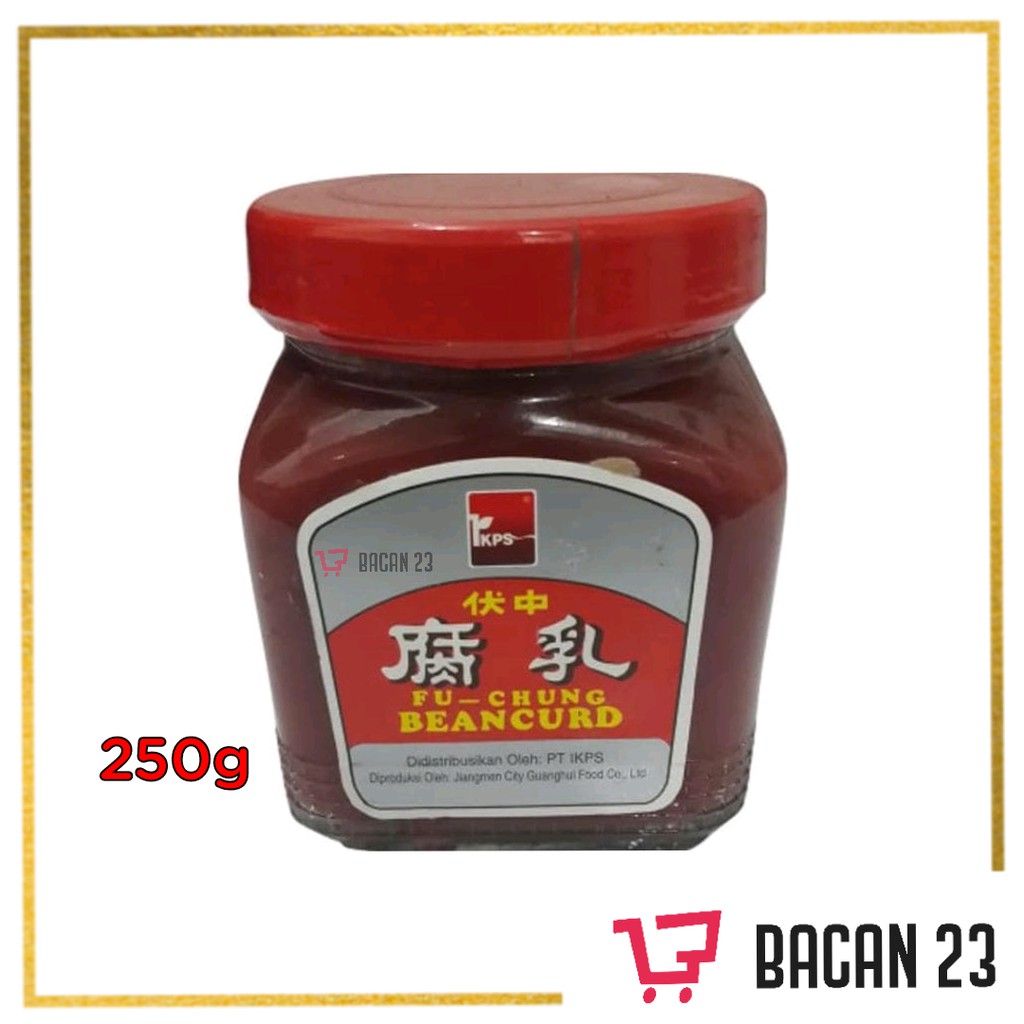 

Fkps Fu - Chung Beancurd (250gr) / Tauju Tahu Merah Fermentasi / Bacan23