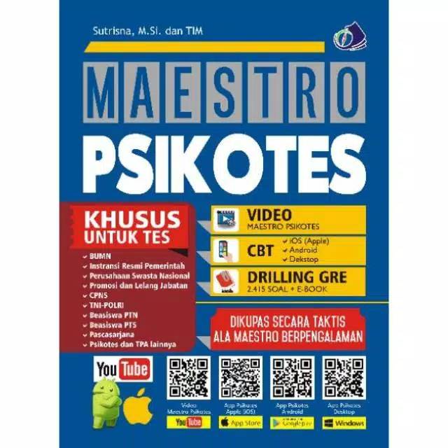 PSIKOTES MAESTRO/CPNS/BUMN/PTN/SWASTA/TNI-POLRI