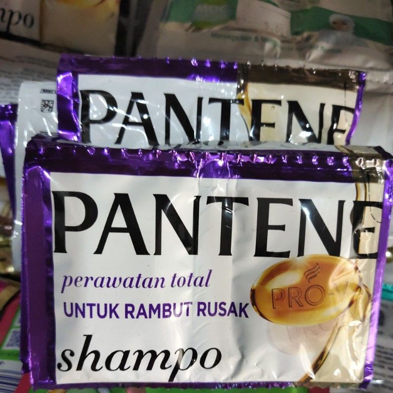 Pantene perawatan rambut rusak / Pantene ungu sachet / shampo Pantene sampo Pantene sachet