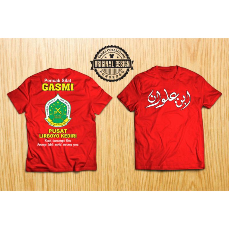 kaos gasmi pagar nusa merah/kaos gasmi lirboyo