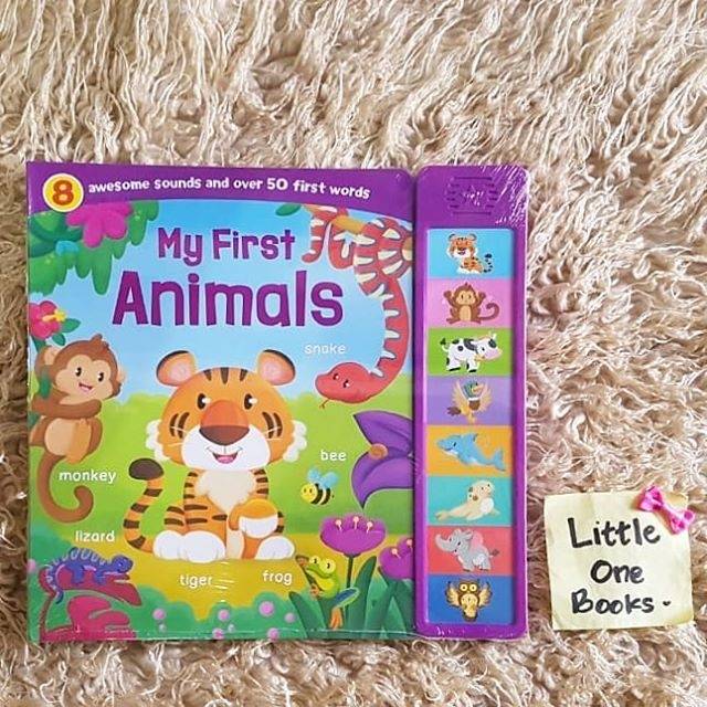 Jual My First Animals Super Sound Book / buku anak bersuara hewan ...