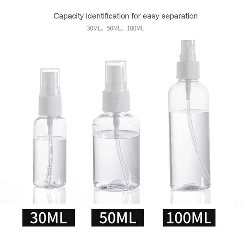 Portable Journey Spray Bottle/Botol Pencet Plastik/Botol Busa/Botol dispenser/Wadah Isi Ulang/Botol Multifungsi