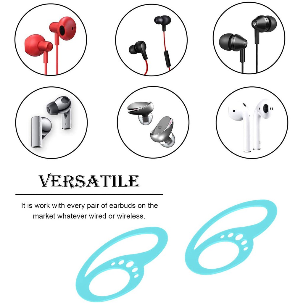 ☛TK☚ R360 Keepods Earbuds Anti-lost Headphone Anti-drop Clip Protective Cover Import Murah