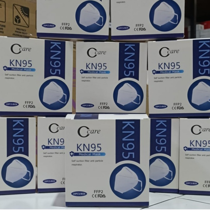 MASKER KN95 DDN CCARE KN95/ MASKER KN 5PLY/ MASKER ANTI VIRUS