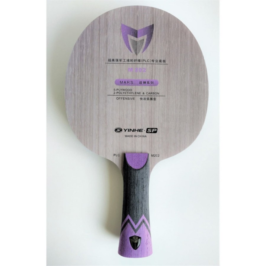 BET TENIS MEJA PINGPONG YINHE MARS M202 KAYU BUAT PEMAIN SERANG SPINER