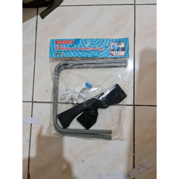 KENMASTER RAK KAKI GALON AIR MINUM + KRAN KERAN / HOLDER GALON