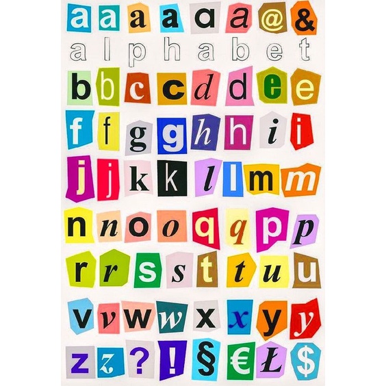 Ide Aesthetic Alphabet Di Stiker Desain Stiker Huruf My XXX Hot Girl