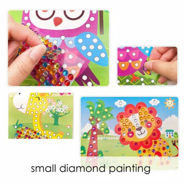 DIY SMALL DIAMOND PAINTING - STIKER MOSAIC