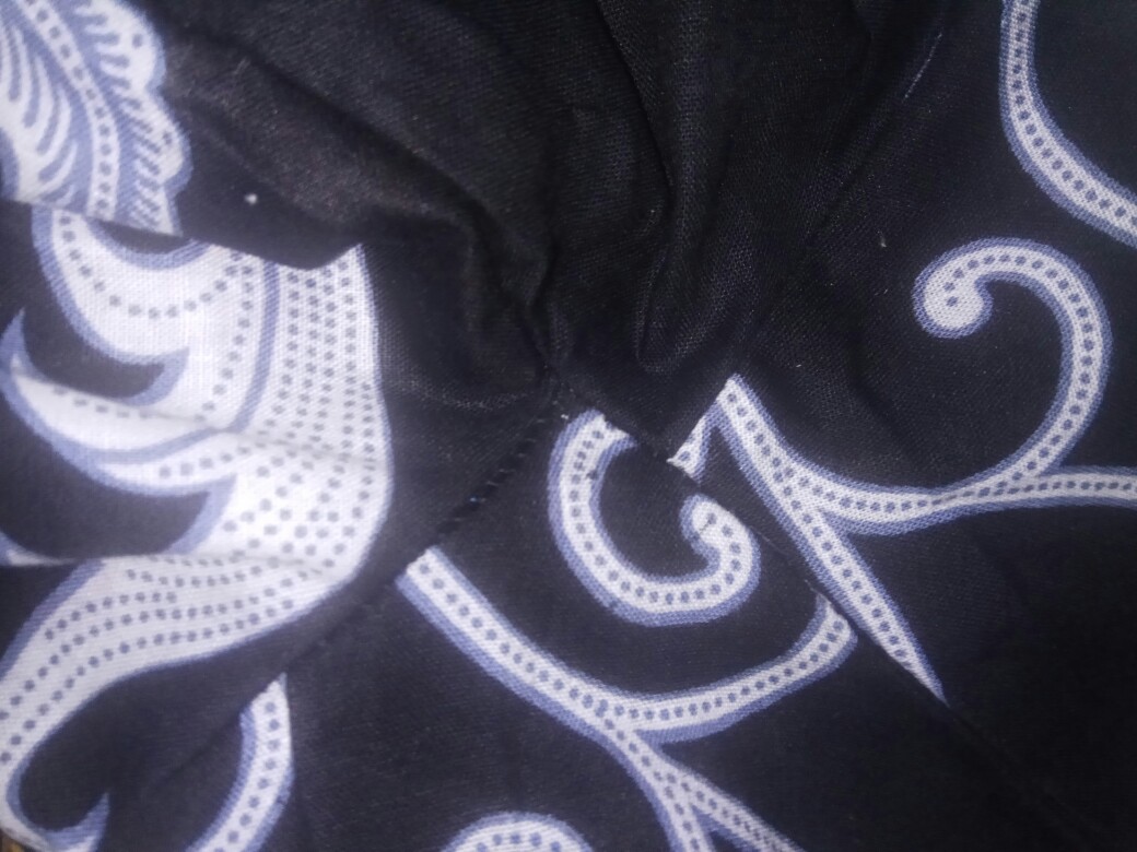 Bswart Kemeja Batik Full Batik  Hrb028 Kenongo Hem Pendek Pad Pekalongan