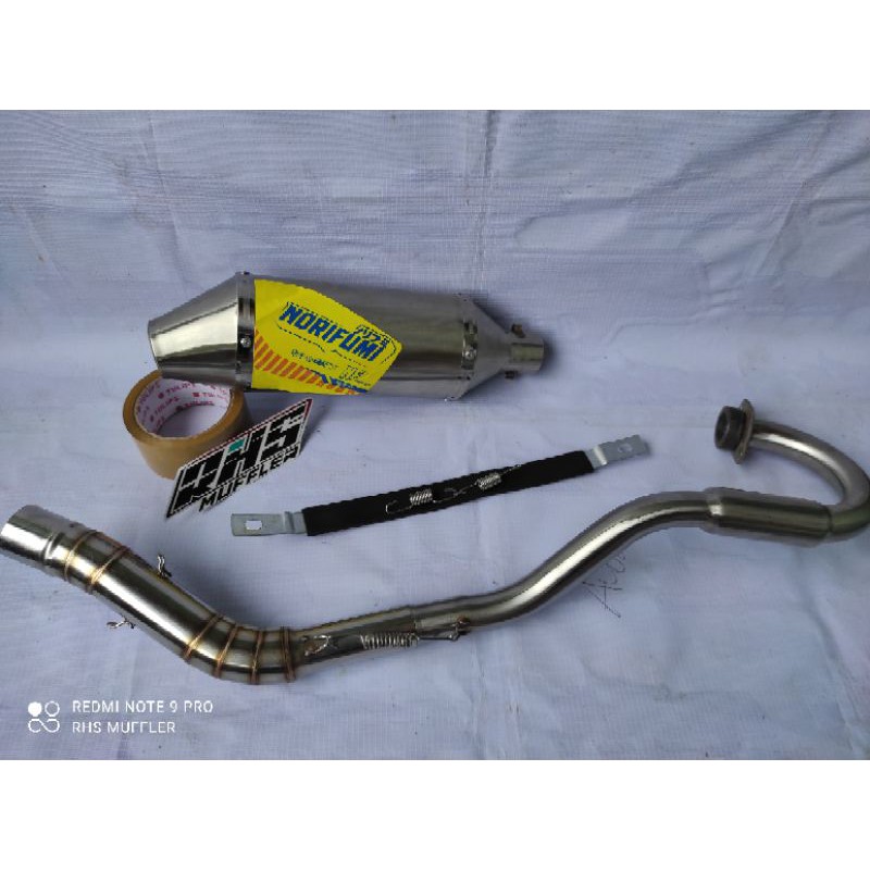 Knalpot crf150l norifumi NF titan untuk klx dtracker