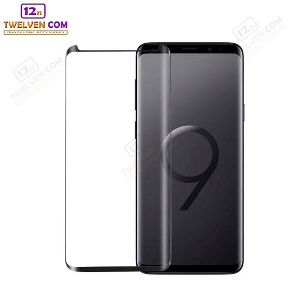 [FLASH SALE] zenBlade 5D Full Cover Tempered Glass Samsung Galaxy S9+ Plus - Putih