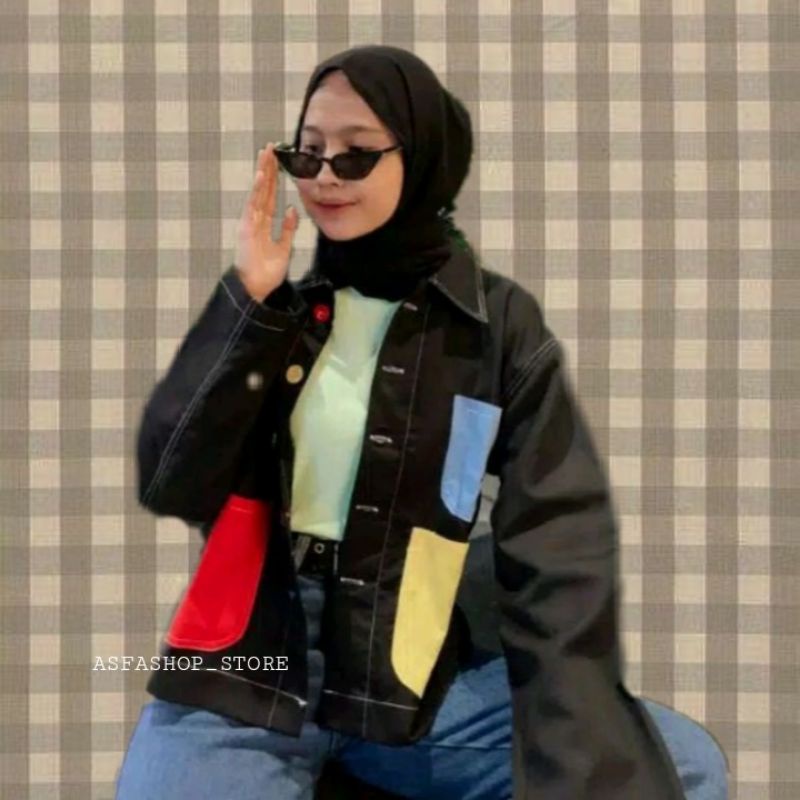 KEMEJA PARKA FULL COLOR