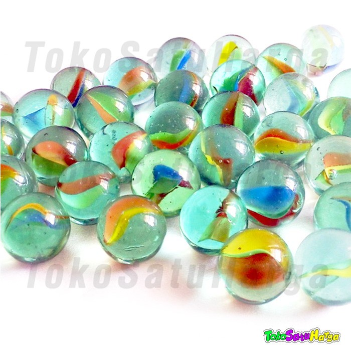 Mainan Kelereng Gundu Isi 10 Klasik Corak Cristal Guli Mainan Jadul Barang Bagus