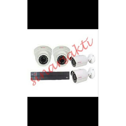 Paket Cctv AHD 1,3 Megapixel ( 4 Channel )