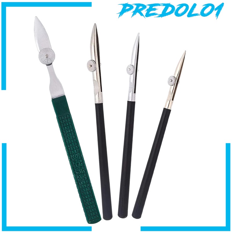 (Predolo1) 4pcs Pena Ruling Untuk Menggambar / Melukis Cat Minyak
