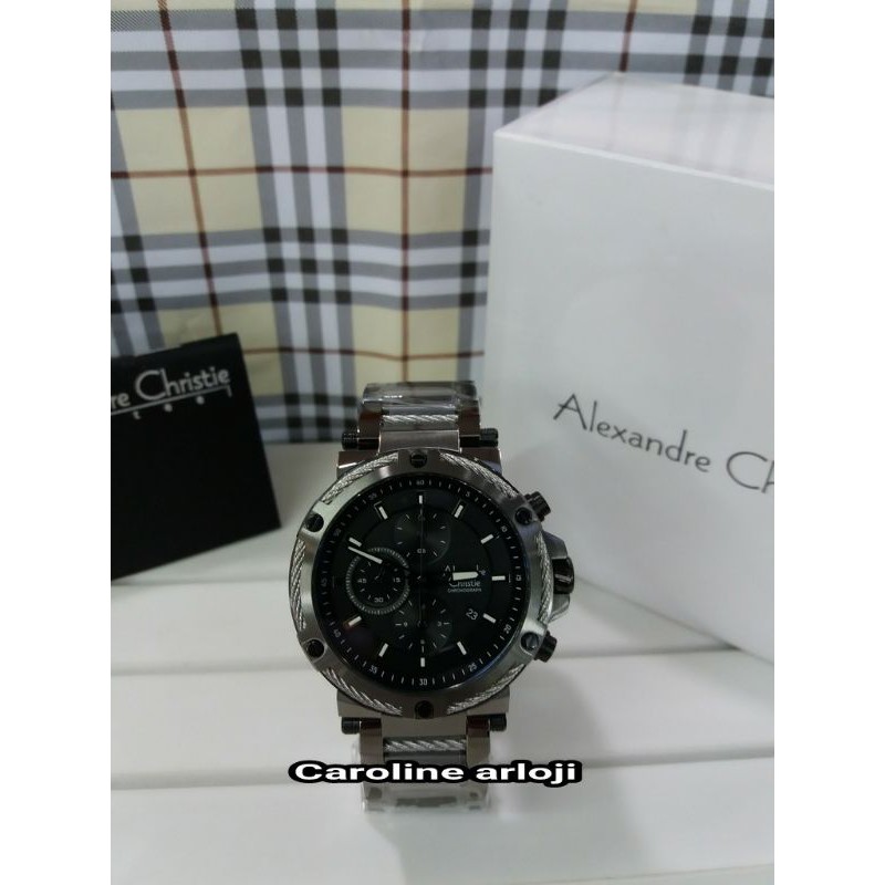 JAM TANGAN PRIA ALEXANDRE CHRISTIE AC6561MC