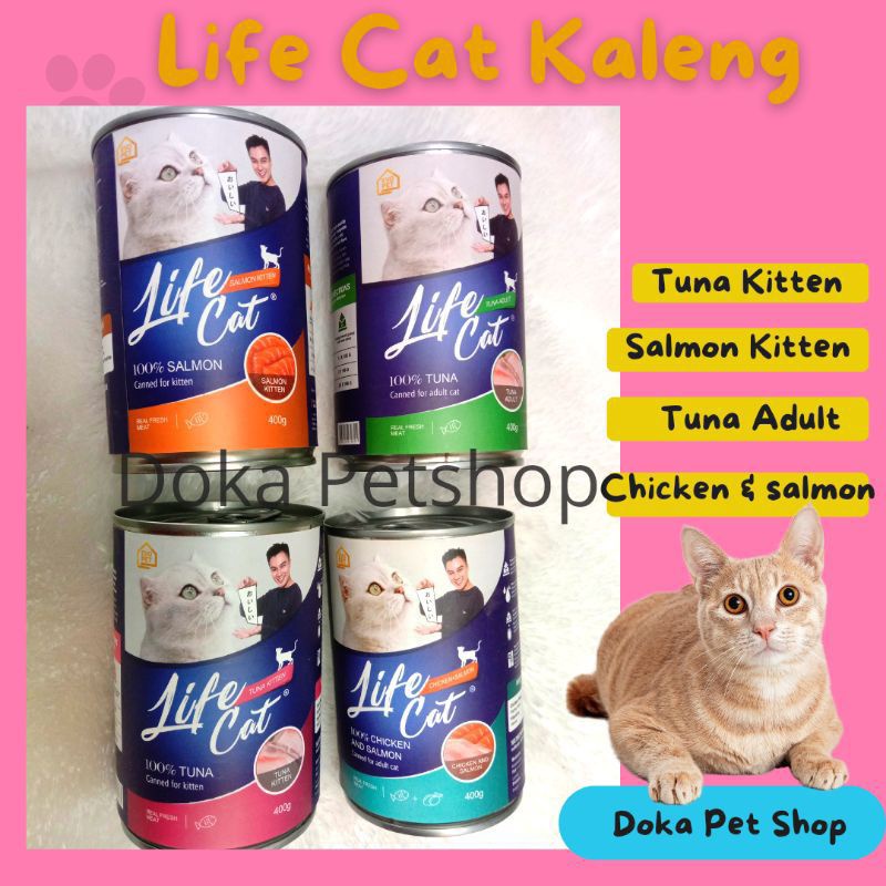 LIFE CAT MAKANAN KALENG KUCING