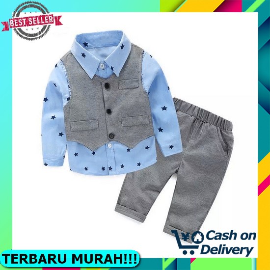 Setelan Baju Anak Perempuan Usia 1-5 Tahun Import Style Fashion Scbd Cewek Set Pakaian Sweter Motif 