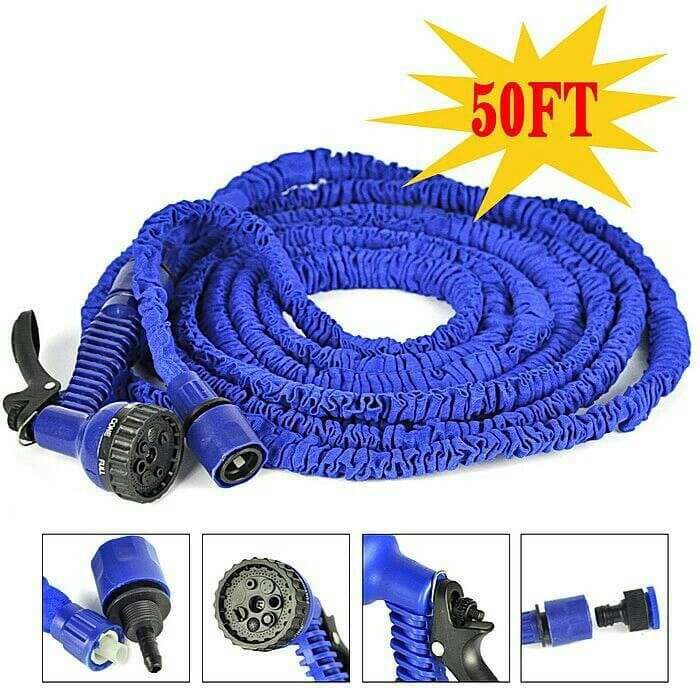 Ledeng - Filter Keran Air - Rumah Tangga Selang Air Magic Hose 15 Meter / Selang Air Elastis