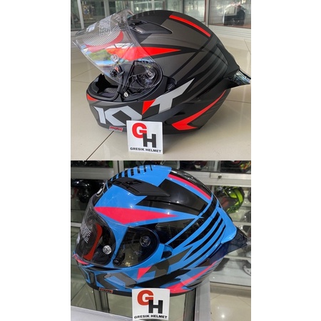 KYT FALCON FR | HELM KYT FALCON FR RADIANT BLACK RED | HELM KYT FALCON FR RADIANT SKY BLUE FUXIA
