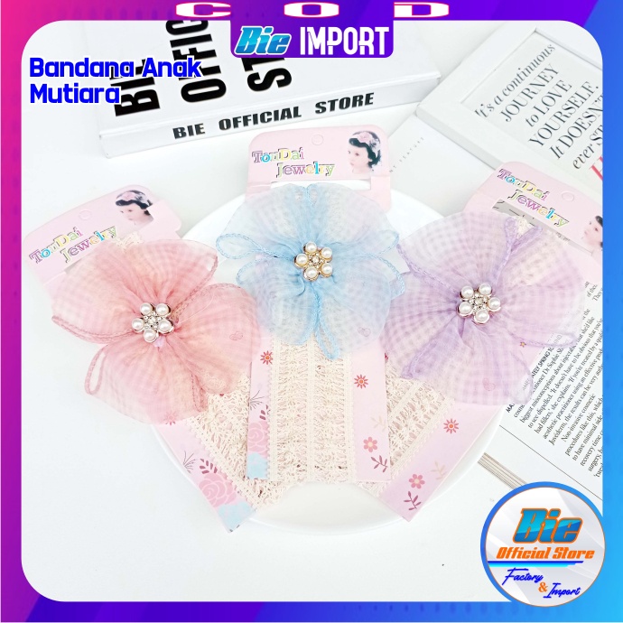 Bandana Anak Karakter Korean Style Impor Best Seller