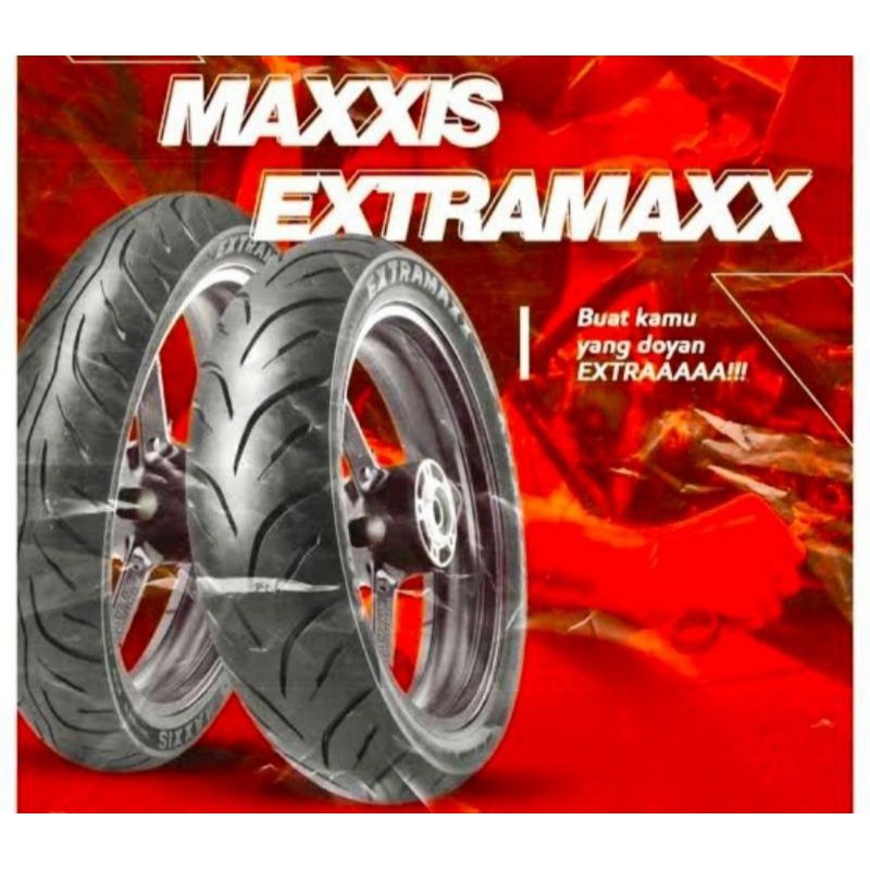 BAN MAXXIS EXTRAMAXX 110/70-17 R17 RING 17 R17 TUBELESS ORIGINAL