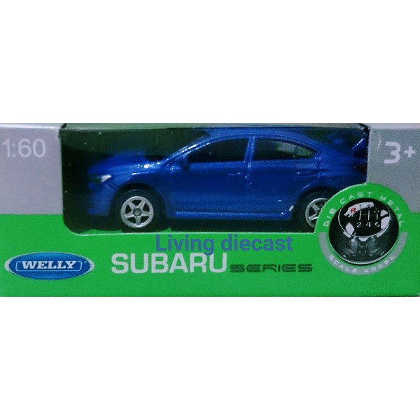 Diecast / Miniatur Mobil Subaru Series - WRX (Blue Color)