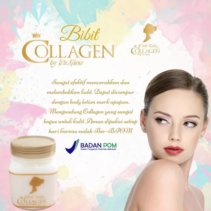 BIBIT COLLAGEN BY DR GLOW / HAND BODY LOTION HARUM