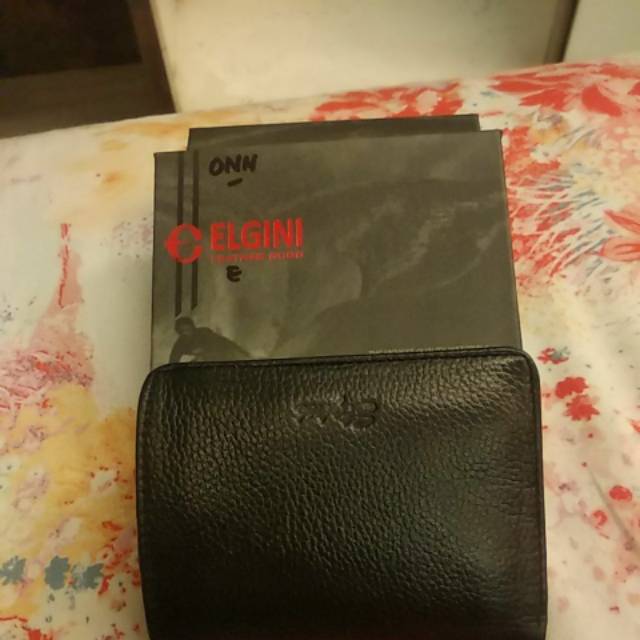 DOMPET ELGINI KULIT ASLI(ORIGINAL)