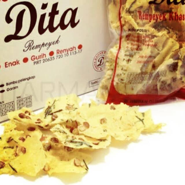 Peyek DITA khas Blitar