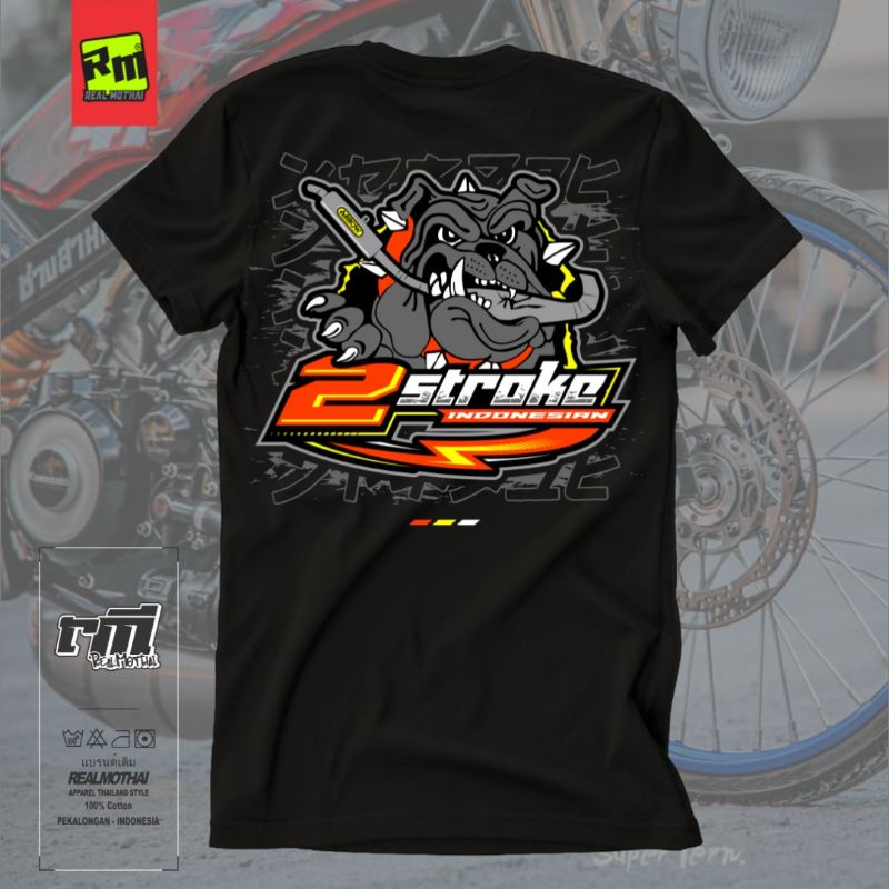 [COD] tshirt 2stroke / kaos 2stroke / 2stroke / kaos pria /tshirt original realmothai