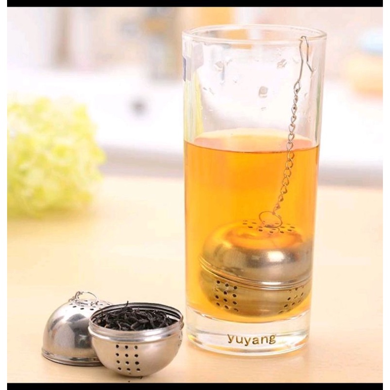 

SARINGAN DAUN TEH / SARINGAN MINI STAINLESS DAUN TEH / STAINLESS STEEL TEA BALL