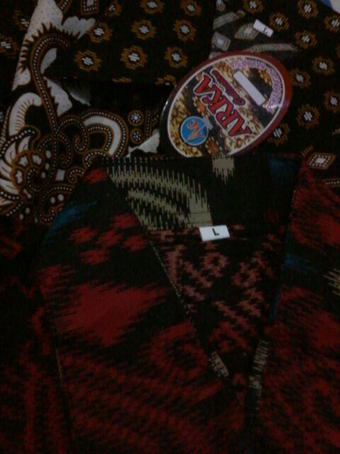 Asli Kemeja Batik Modern Kualitas Original Hem Pendek Motif Koko Sapto Kholis Pekalongan Murah Keren