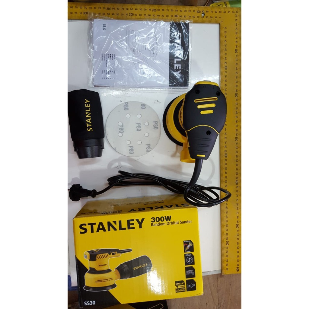 Stanley SS30 SS 30 Mesin Amplas Bulat Orbital Sander