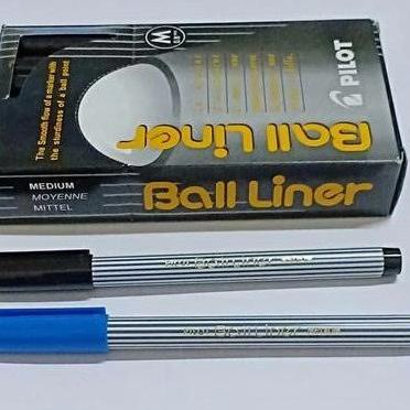 

pulpen pilot balliner ( M 0.8 mm ) warna hitam & biru