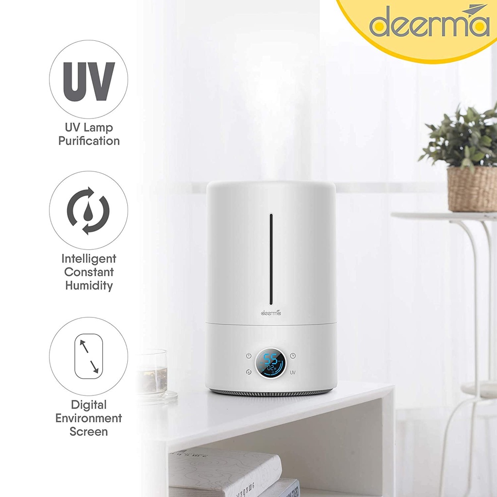 Deerma 5L Air Humidifier Ultrasonic DEM F628 / F628S - Pelembab Udara